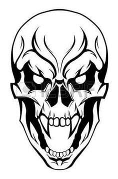 Bloody Skull Drawing | Free download on ClipArtMag