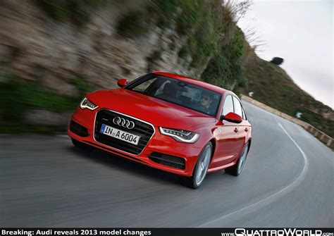 Breaking: Audi reveals 2013 model changes - QuattroWorld