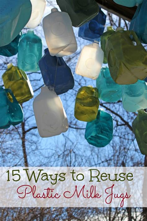 15 Creative Ways to Reuse Plastic Milk Jugs - Turning the Clock Back