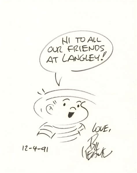 Bil Keane - Inscribed Original Art Signed 12/04/1991 | HistoryForSale ...