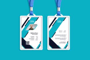 Corporate ID Card Template Design Graphic by Pixelpick · Creative Fabrica