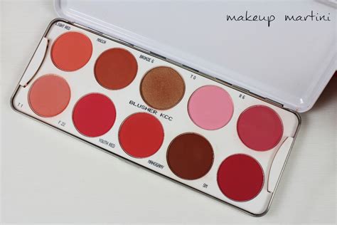 Kryolan Blusher Palette 10 Colors Review,Swatches & Prices