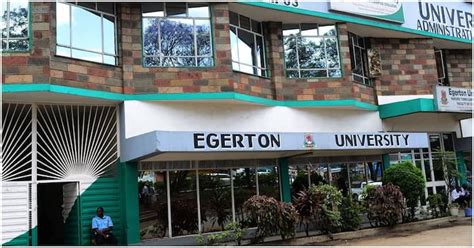 Egerton University Unveils Portal for Parents to Track Children's Academic Performance ...