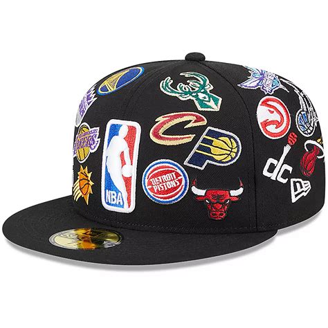 New Era NBA All Over Fitted 59FIFTY Cap | Academy