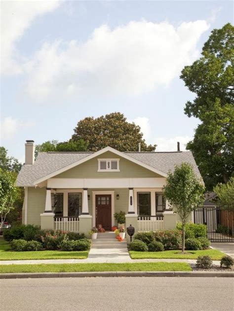 40 Exterior Paint Schemes For Bungalows | House styles, Exterior paint colors for house ...