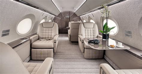 Private jet Gulfstream G500: interior, photo, price, rental - SkyRevery