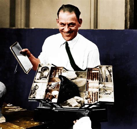 Lon Chaney and his magical makeup kit. | Lon chaney, Silent film, Old hollywood