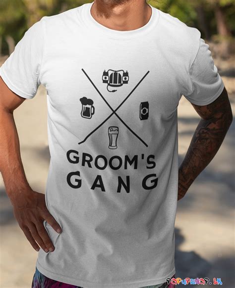 Groom's Gang Bachelor Party T-Shirt