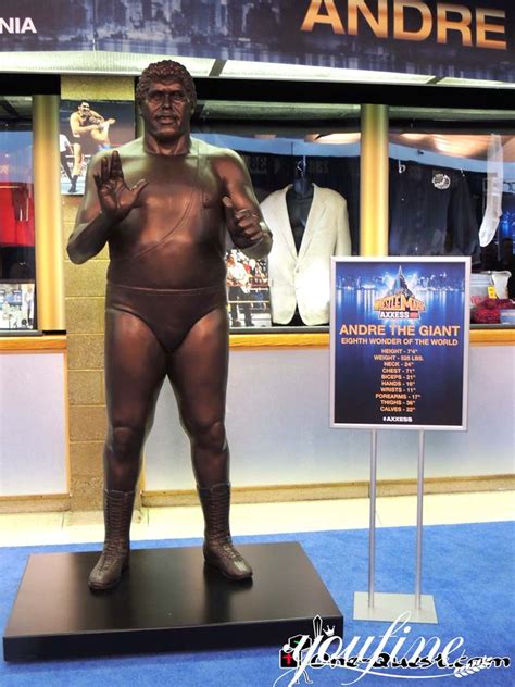 WWE Bronze Statue Andre The Giant First Honors Warrior BOK1-128 ...