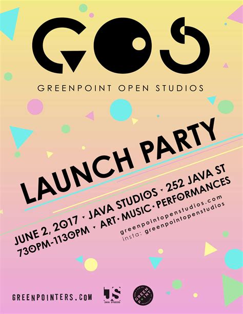 GOS-Launch-Party-Poster - Greenpointers