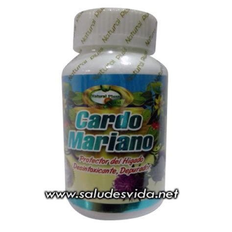 Cápsulas de Cardo Mariano