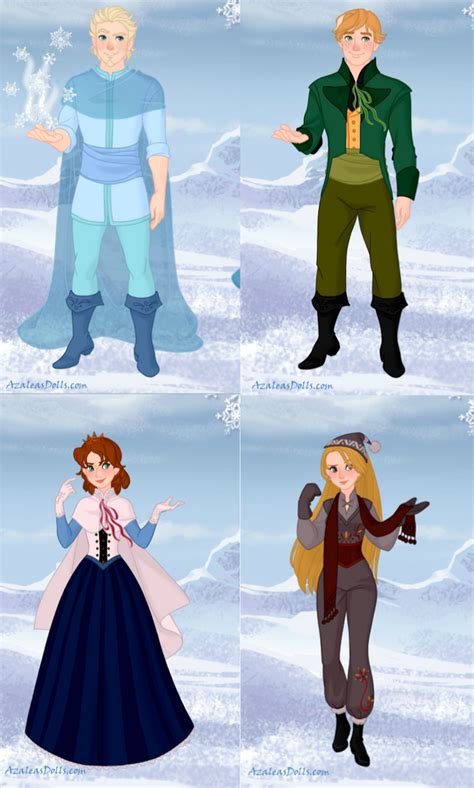 Genderbent Frozen (Azalea's Dress up Dolls) by PandaPandaPrincess on DeviantArt