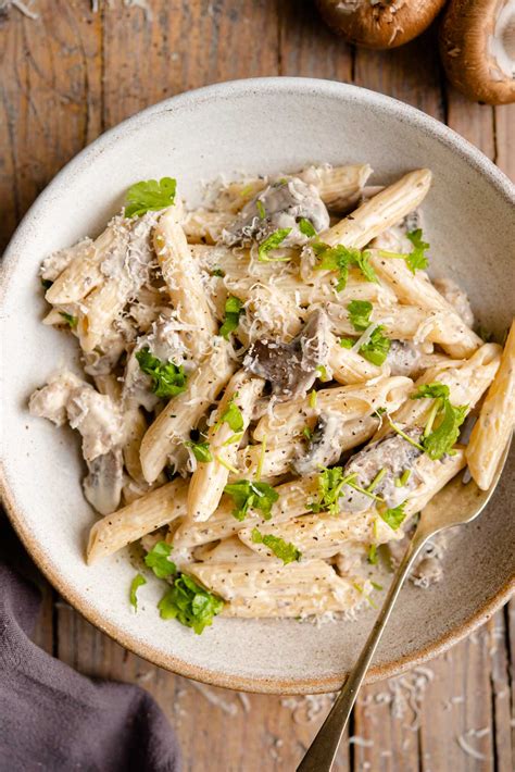 Pasta alla Boscaiola (Sausage & Mushroom) - Inside The Rustic Kitchen