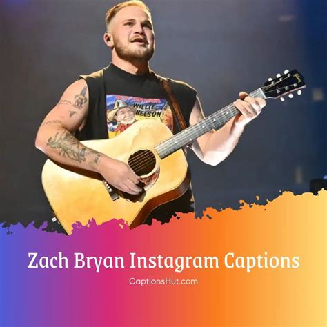 225+ Zach Bryan Instagram captions with emoji, Copy-Paste