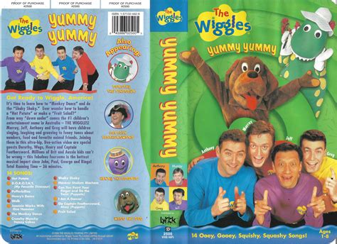 The Wiggles Yummy Yummy 1999 Vhs The Wiggles Yummy Monkey Dance ...