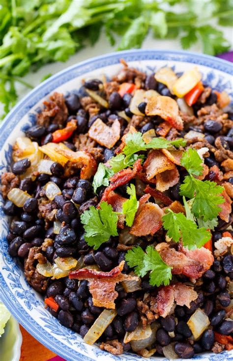 Chorizo Black Beans - Spicy Southern Kitchen