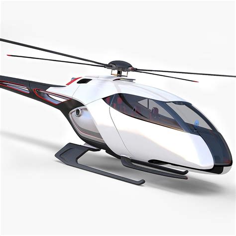 Helicóptero Futurista Modelo 3D $119 - .ma .max .obj .fbx - Free3D