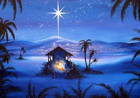 Christmas Backgrounds: Star Of Bethlehem Backgrounds