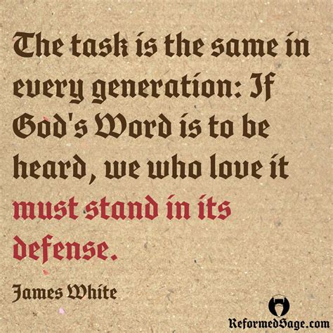 James White | Reformed theology quotes, John calvin quotes, James white