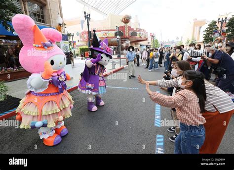 Halloween event is held at Universal Studios Japan (USJ) in Osaka City, Osaka Prefecture on ...