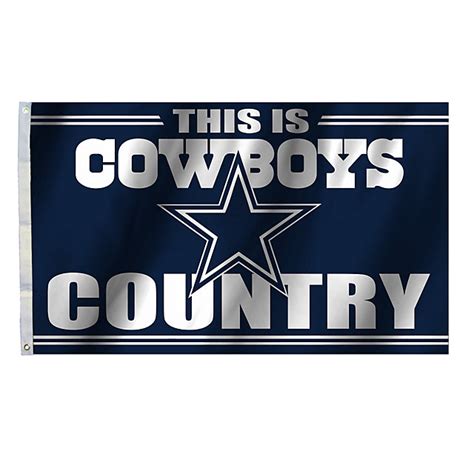 Dallas Cowboys 3x5 Cowboys Country Flag | Banners | Collectibles ...