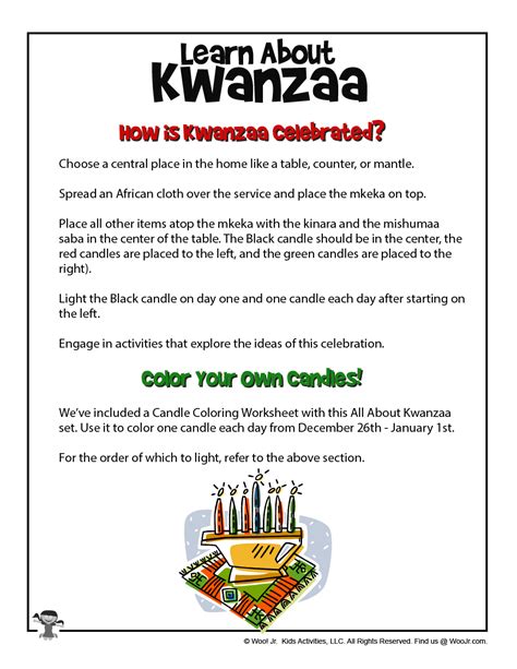 Principles of Kwanzaa for Kids | Woo! Jr. Kids Activities : Children's ...