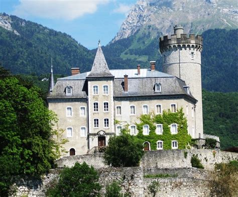 Castle on Lake Annecy | Lake annecy, Annecy france, Annecy