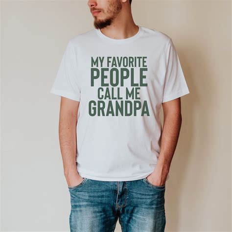 Grandpa Shirt Funny Grandpa Shirt Gift For Grandad Fathers | Etsy