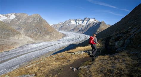 Hiking to see the Aletsch glacier: our practical guide (map + GPX)