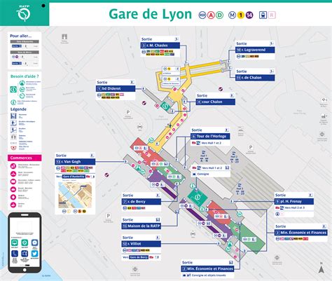 Abreviar formación enaguas gare de lyon map A escala nacional Estallar ...