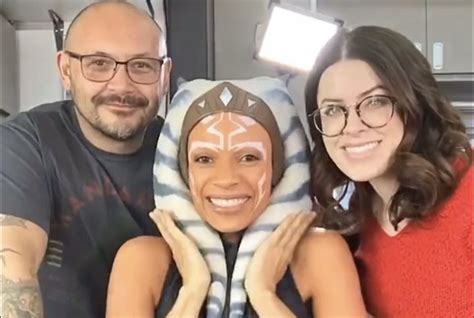 Rosario Dawson Celebrates Ahsoka Tano Day with Make Up Time Lapse Video ...