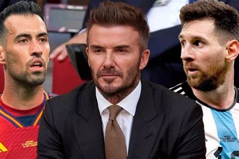 Sergio Busquets opens door to Lionel Messi reunion at David Beckham's Inter Miami - Mirror Online