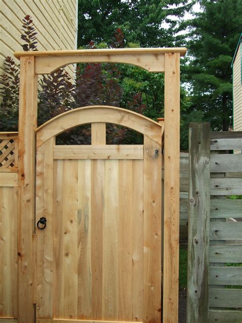 Outdoor Lighting & Exterior Light Fixtures: Cedar Garden Gate Designs