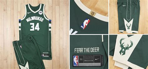 Milwaukee Bucks Uniforms History