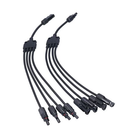 2024 Solar Panel Connector 4 Branch Y Type Parallel Connector Solar ...