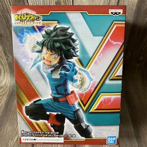 FIGURINE MY HERO Academia The Movie Deku Izuku Midoriya Heroes Rising Ban Dai EUR 14,27 ...