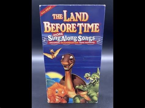 Opening & Closing To The Land Before Time More Sing Along Songs 1999 VHS - YouTube