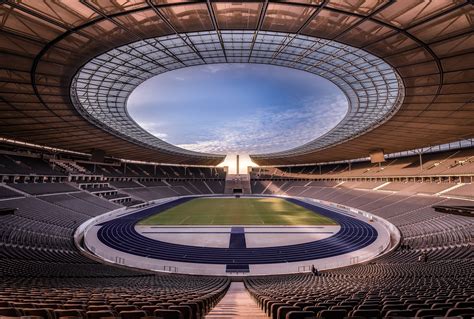 Download Olympic Stadium Berlin Germany Stadium Sports 4k Ultra HD Wallpaper