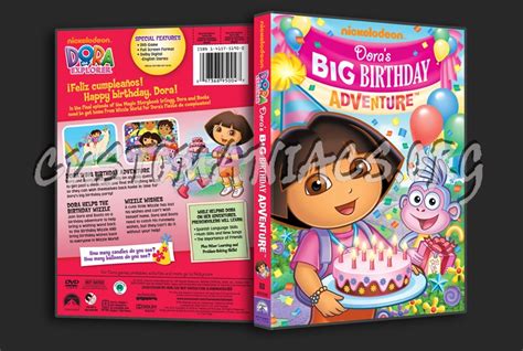 Dora the Explorer: Dora's Big Birthday Adventure dvd cover - DVD Covers & Labels by Customaniacs ...