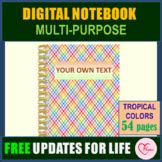 Digital Notebook for Students and Teachers by AhavaShop | TpT