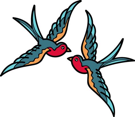 Swallow Tattoo PNG - PNG All | PNG All