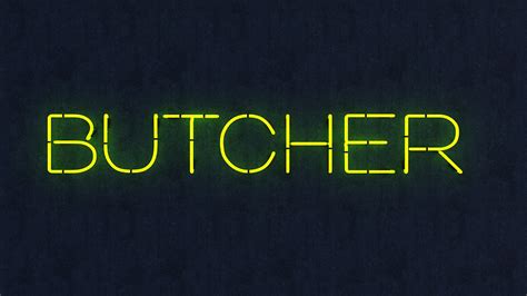 ArtStation - Butcher Neon Sign may be necessary for your projects ...