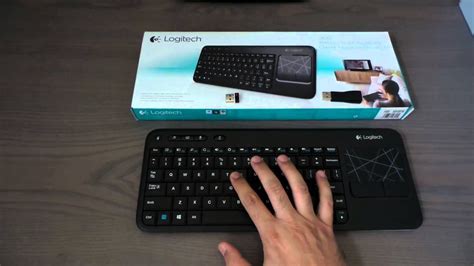 Logitech Wireless Keyboard K400 Review - YouTube