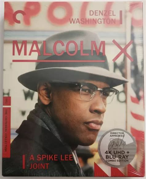 NEW MALCOLM X 4K Ultra Hd Blu Ray 3 Discs Digipack Criterion Collection $29.99 - PicClick