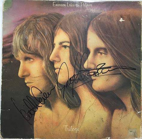 Emerson Lake & Palmer Trilogy Record Album Hand Signed | Etsy