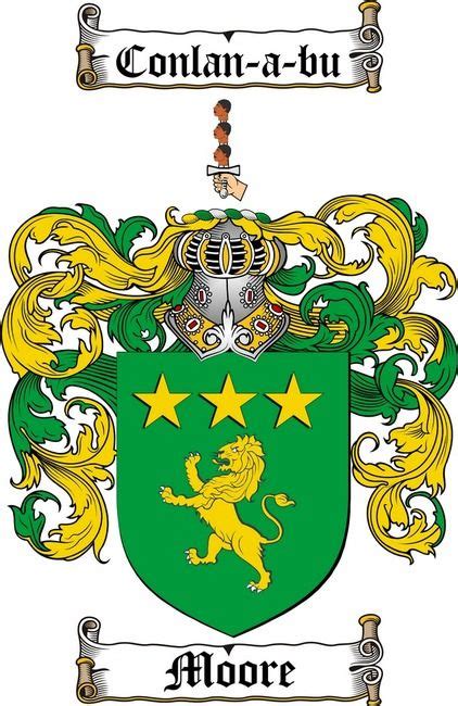 Moore Coat of Arms / Moore Family Crest | Coat of arms, Family crest ...