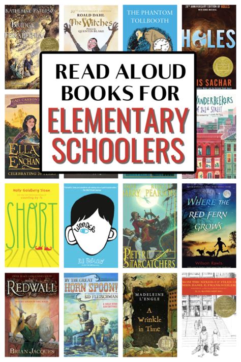 35 Fantastic Read Aloud Books for Elementary Schoolers