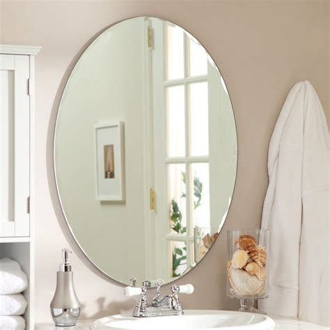 20 Inspirations Frameless Bathroom Wall Mirrors