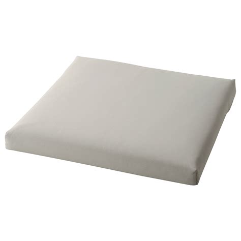 KUDDARNA Seat pad, outdoor, gray, 24 3/8x24 3/8" - IKEA