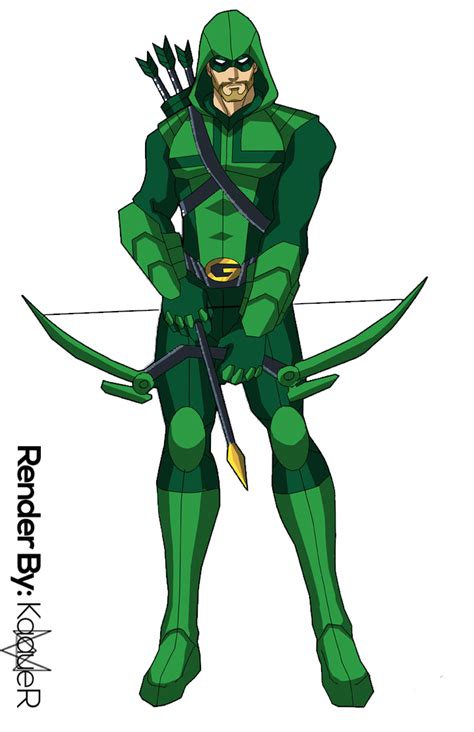 Green Arrow Render - ClipArt Best